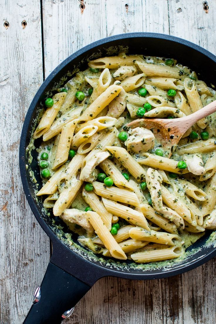 Easy Creamy Chicken Pesto Pasta - Weeknight Dinner (1).jpg